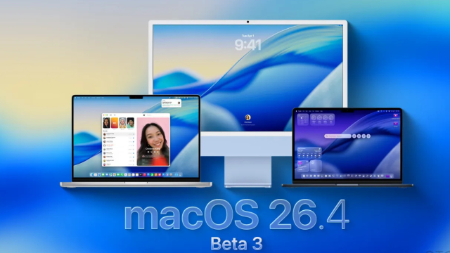 macOS 26.4 beta 3