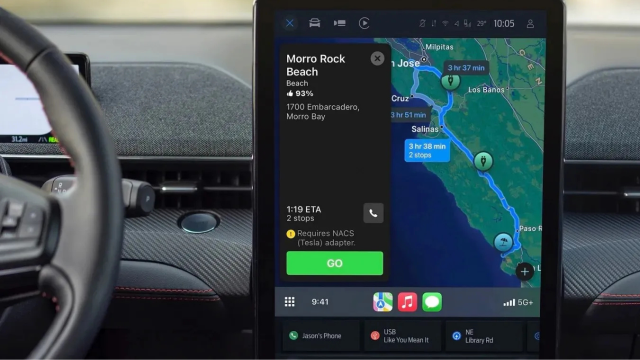 Apple Maps ev rotası