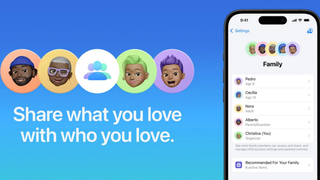 Aile Paylaşımı ödeme yöntemleri