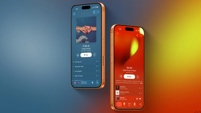 Apple Music tasarımı