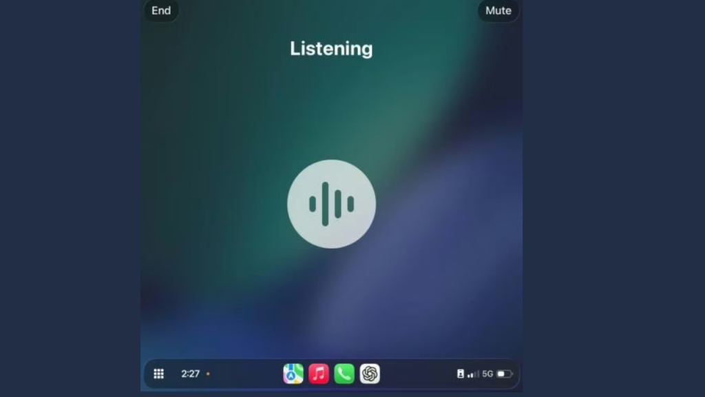 ChatGPT Apple CarPlay