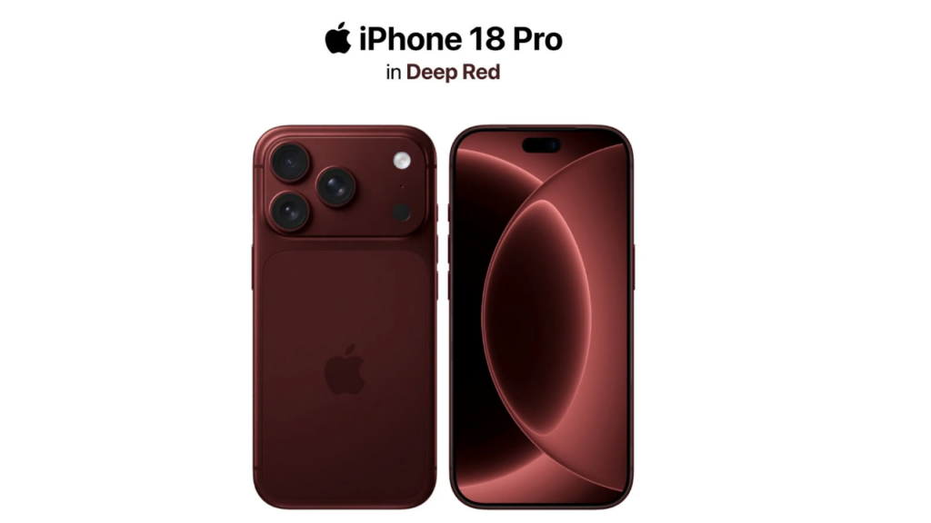 iPhone 18 Pro renkleri