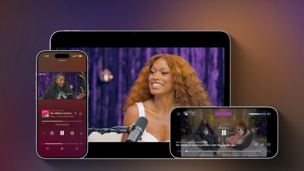 Spotify video podcast teknolojisi