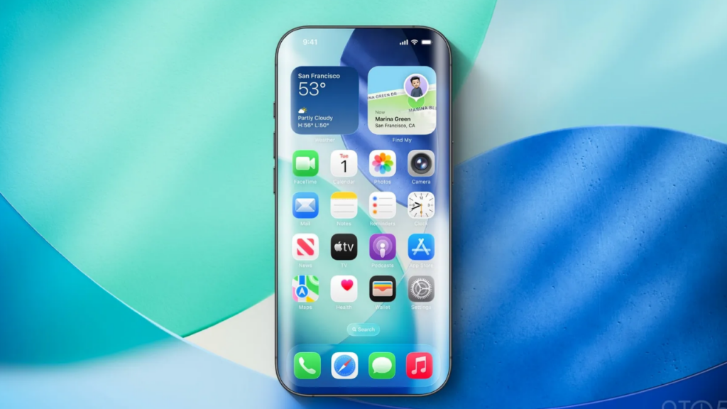 Yeni iPhone tasarımı