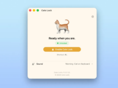 Mac İçin Geliştirilen Cats Lock, Kedi Kaynaklı Yazı Kazalarını Önlüyor Cats Lock Mac uygulaması