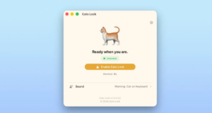Cats Lock Mac uygulaması