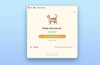 Cats Lock Mac uygulaması