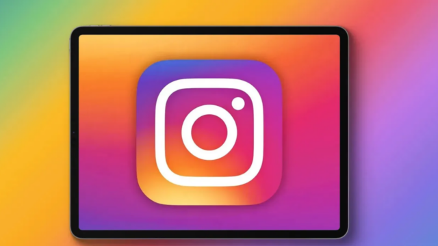 Instagram iPad tasarımı