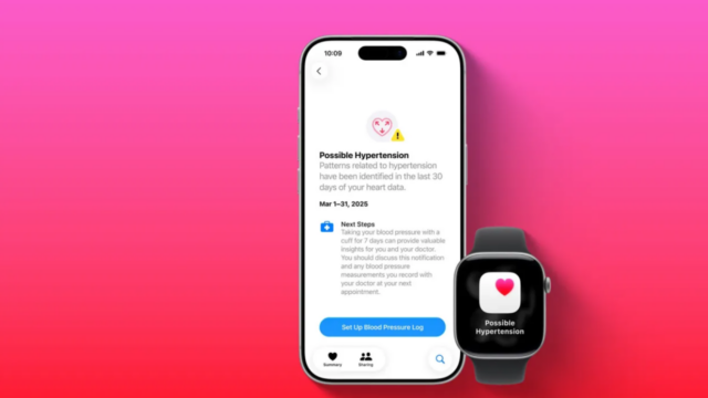 Apple Watch tansiyon özelliği