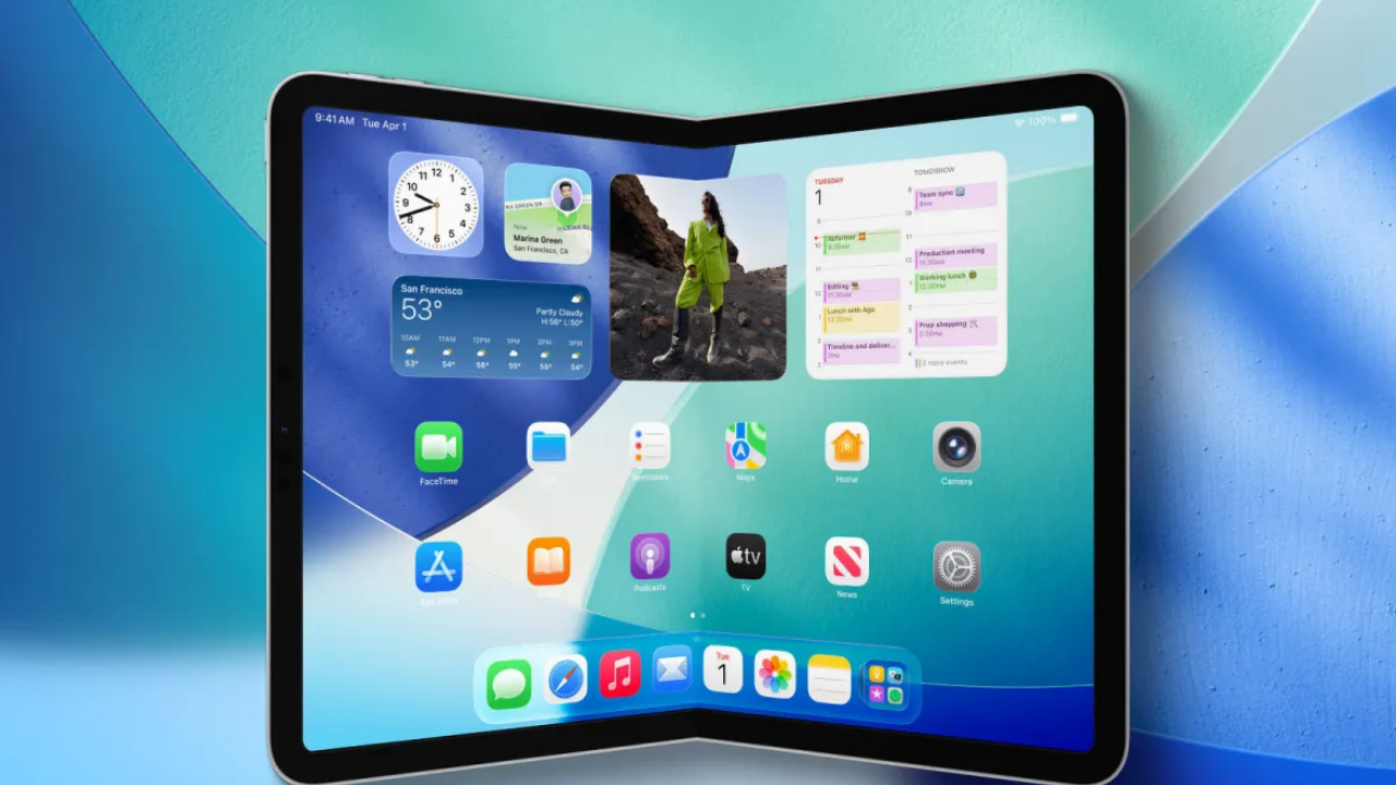 Apple Katlanabilir Cihaz Pazarı için Kolları Sıvadı