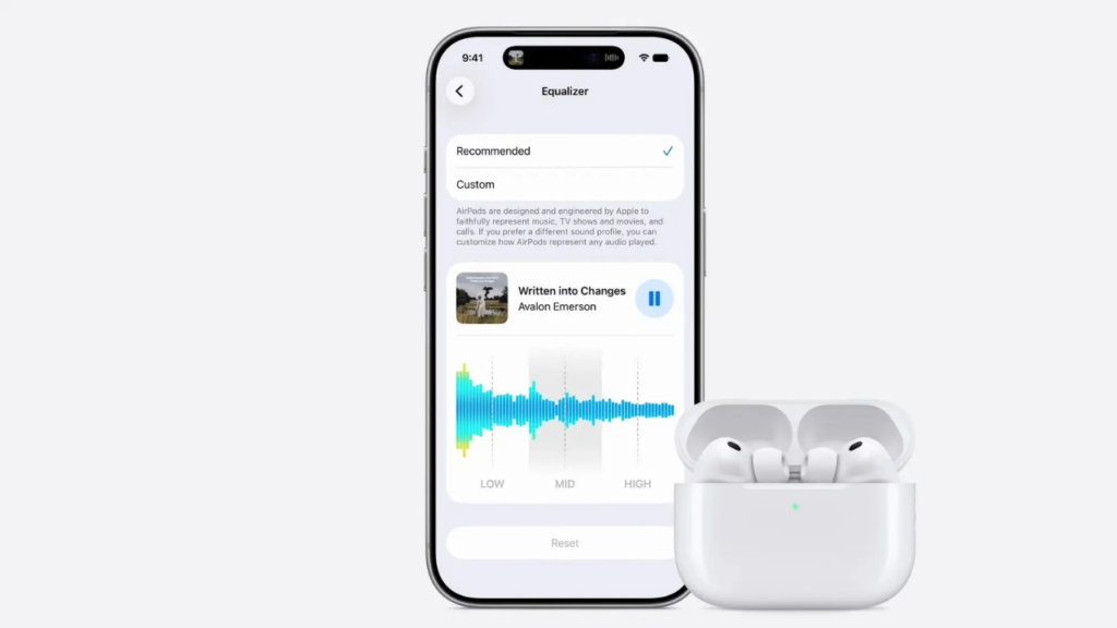 AirPods özel EQ ayarları