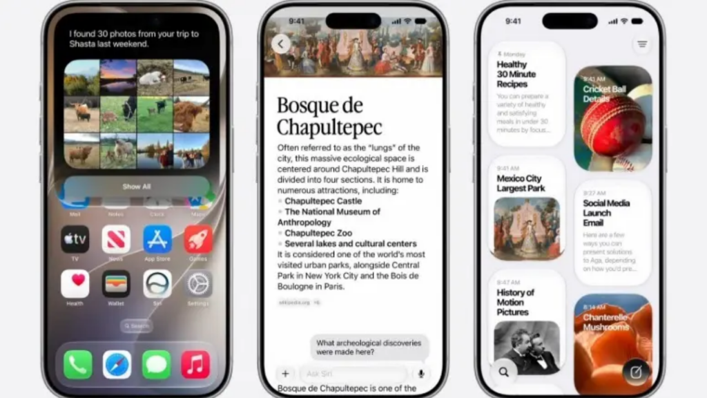 Apple Siri AI güncellemesi