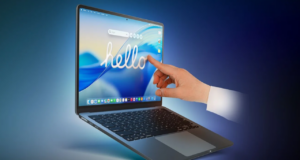 Dokunmatik ekranlı MacBook