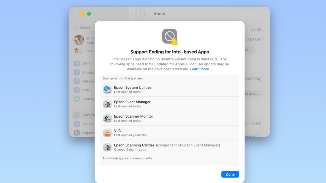 Apple Yeni macOS Sürümünde Rosetta Bağlarını Koparıyor
