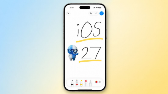 Apple yeni çizim araçları