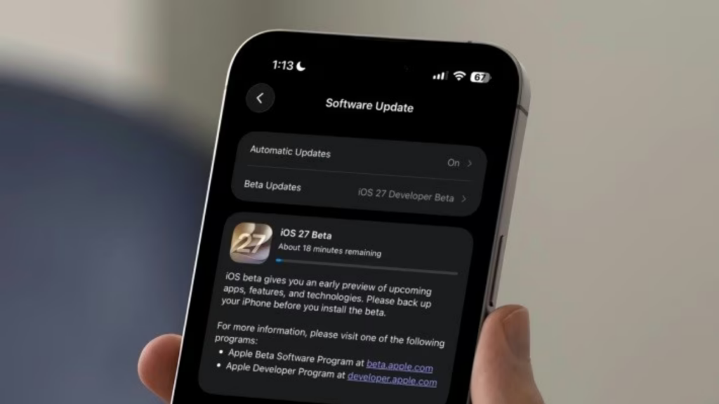 iOS 27 Public Beta Nasıl Yüklenir