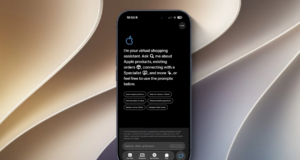 Apple Store yapay zeka asistanı