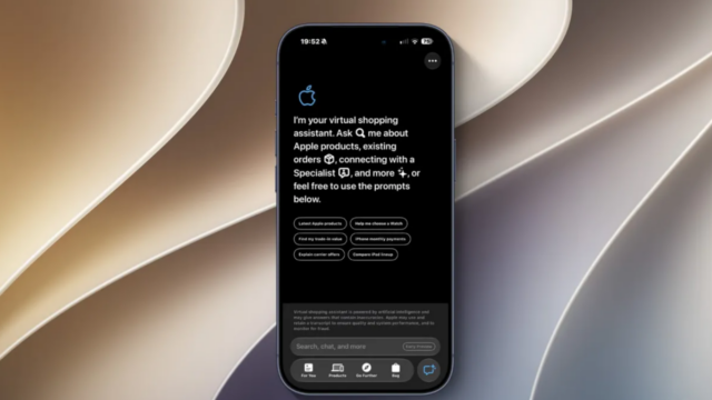 Apple Store yapay zeka asistanı