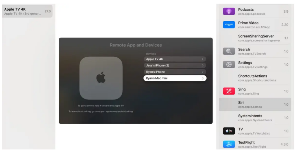 tvOS 27 güncellemesi