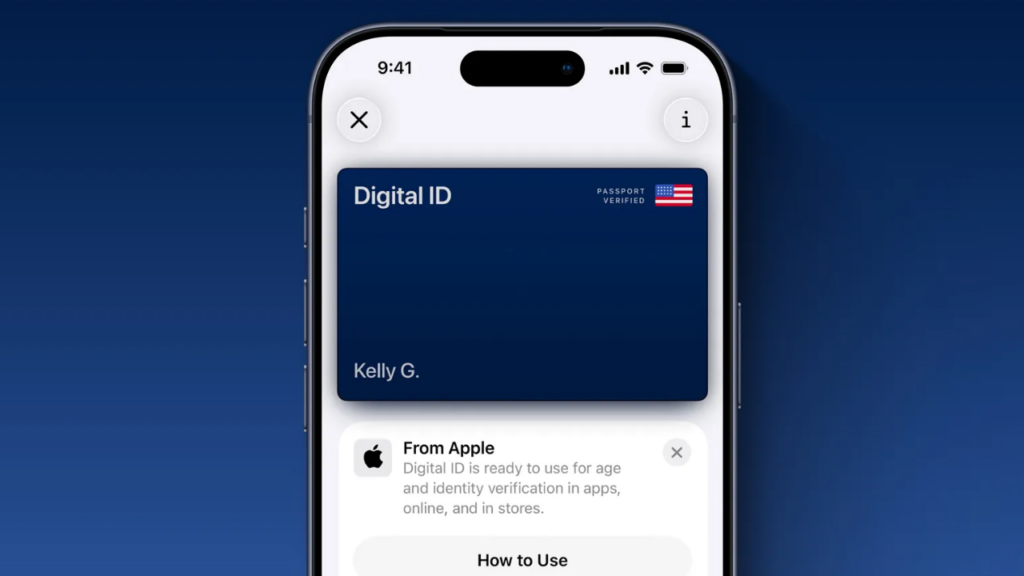 Apple Wallet dijital kimlik