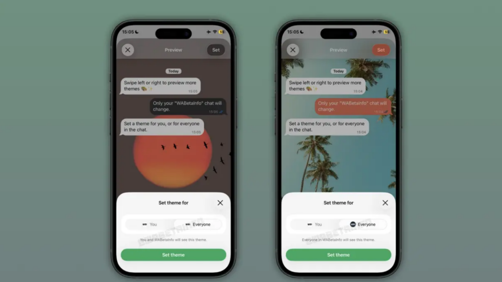WhatsApp sohbet temaları