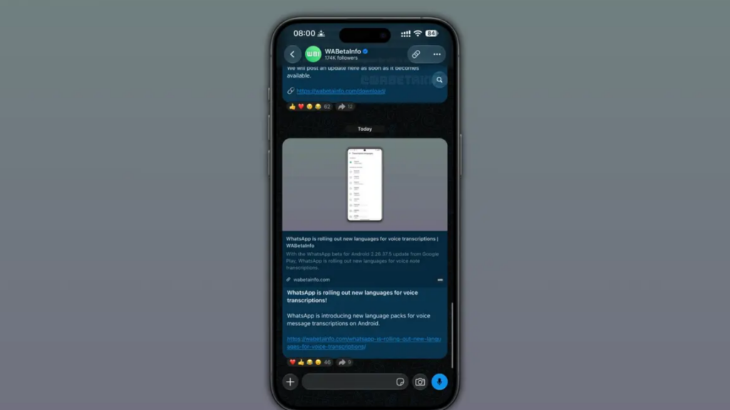 WhatsApp iOS arama kısayolu