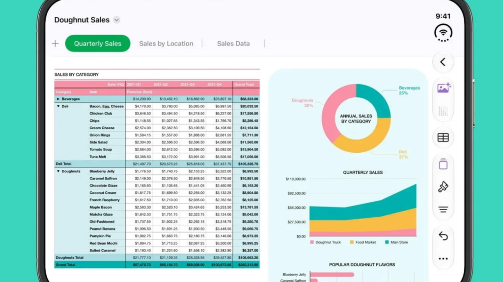 iWork uygulamaları