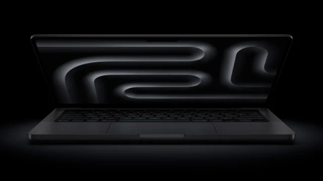 M6 çipli 14 inç MacBook Pro Açık kapaklı, uzay siyahı M6 çipli 14 inç MacBook Pro