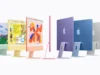 M6 Çipli Yeni iMac Tanıtıldı: Yedi Renk ve Türkiye Fiyatı Yedi farklı renkteki M6 çipli yeni iMac modelleri yan yana